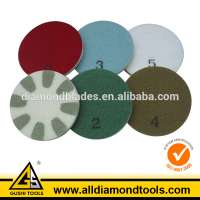 Abrasive Round Diamond Sponge Polishing Pad for Floor